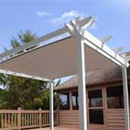 Shade Sail with frame from sun projects awnings blinds and patios